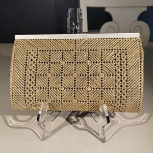 Vintage Gold Clutch Bag